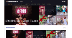 Desktop Screenshot of genderbender.in